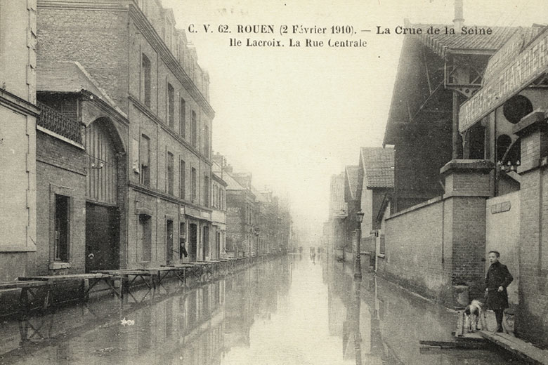 76 Rouen 2 Ile Lacroix Seine En Partage