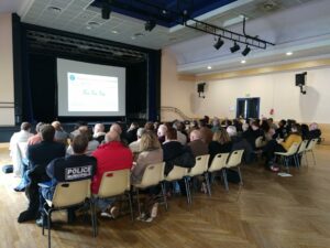 Participant à la 2ème réunion tenue dans l'Eure à Pont de l'Arche le 24/02/2025 (photo CASE)